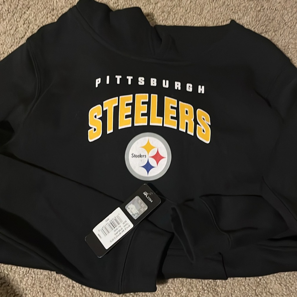Pittsburgh Steelers NFL Licensed Kids Sweatshirt, NWT - Picture 3 of 4